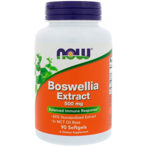 Натуральний екстракт NOW Boswellia Extract 500 мг 90 капсул (733739049360) краща модель в Чернігові