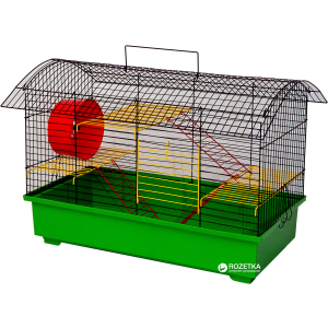 Клетка для грызунов Лорі Биг Вагон 40.5 х 61 х 39.5 см Зеленая (4823094302371) в Чернигове
