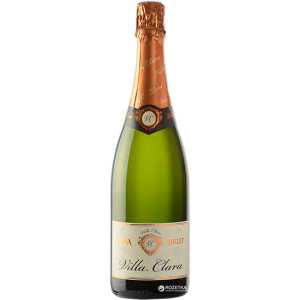 Вино ігристе Villa Clara Cava Brut біле сухе 0.75 л 11.5% (8421414319038) краща модель в Чернігові