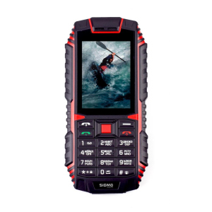 Мобільний телефон Sigma X-treme DT68 Black Red в Чернігові