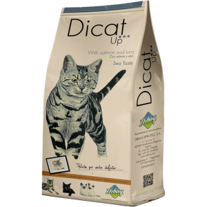 Сухий корм для дорослих котів Dibaq Diproteg Dicat Up Sea Taste зі смаком курки, лосося, тунця 14 кг (8424160022917) надійний