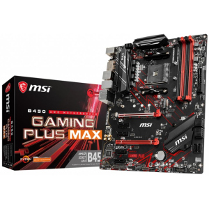 хорошая модель Материнська плата MSI B450 GAMING PLUS MAX