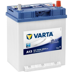 Автомобільний акумулятор Varta Blue Dynamic 40А Єв Тонка клема (-/+) ASIA A13 (330EN) (540125033) краща модель в Чернігові