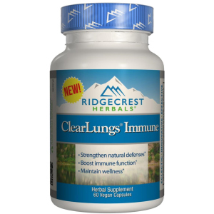 Натуральная добавка RidgeCrest Herbals Clear Lungs Immune 60 гелевых капсул (355724001391) ТОП в Чернигове