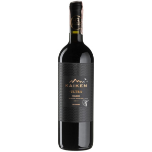 хорошая модель Вино Kaiken Malbec Ultra красное сухое 0.75 л 14.5% (7804303555037_7804303000872)