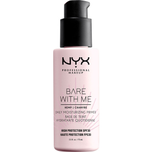 Праймер для обличчя NYX Professional Makeup Bare With Me Hemp Зволожуючий із захистом SPF30 75 мл (800897202118)