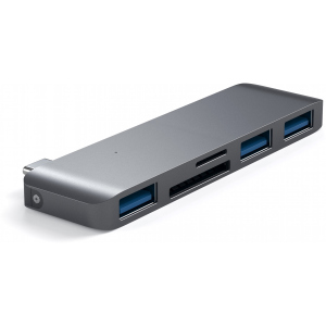 USB-хаб Satechi Type-C USB 3.0 3-in-1 Combo Hub Space Grey (ST-TCUHM) надійний