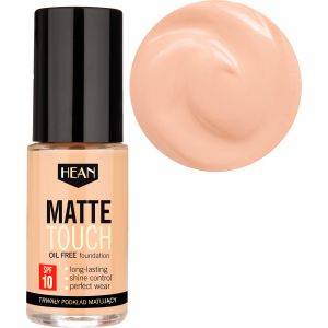 Основна основа Hean Matte Touch foundation 002 натуральний 30 мл (5907474472300) ТОП в Чернігові