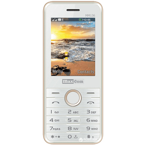 хороша модель Мобільний телефон Maxcom MM136 White-Gold