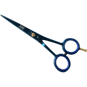 Ножницы парикмахерские Zauber-manicure синее (4004904010420) ТОП в Чернигове
