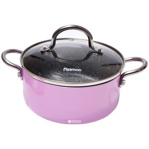 Каструля Fissman Mini Chef 1.3 л Pink (4238)