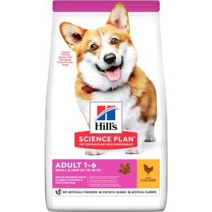 Сухий корм для собак міні та малих порід Hill's Science Plan Adult Small &amp; Mini Chicken з куркою - 6 кг (604233) рейтинг