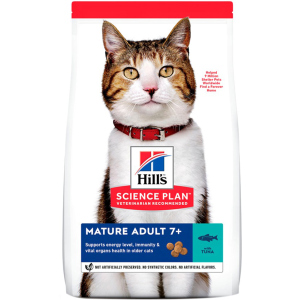 Сухий корм для літніх кішок старше 7 років Hill's Science Plan Feline Mature Adult 7+ - 1.5 кг (604101) краща модель в Чернігові