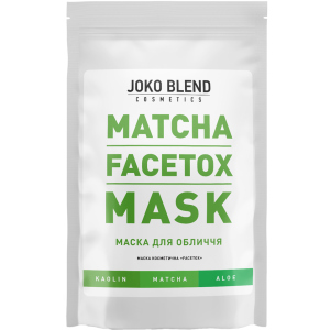 Маска для обличчя Joko Blend Matcha Facetox Mask 100 г (4823099500994) в Чернігові