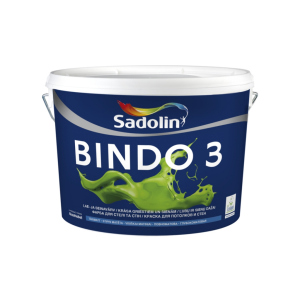 Краска для стен и потолков Sadolin Bindo 3 BW 10 литров лучшая модель в Чернигове