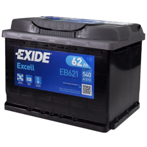 Автомобильный аккумулятор Exide Excell 6СТ-62 (EB621) 62 Ач (+/-) Euro 540 А (EB621) лучшая модель в Чернигове