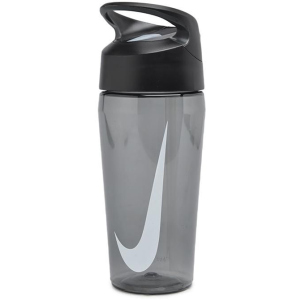 Пляшка для води Nike TR Hypercharge Straw Bottle 16 Oz 473 мл Сіра (887791328663) краща модель в Чернігові