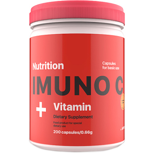 Витамины AB PRO Imuno C Vitamin 200 капсул (IMUNO200AB008) лучшая модель в Чернигове