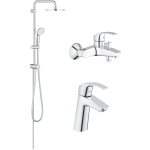 Набір змішувачів GROHE Eurosmart 123389M (23324001+27389002+33300002) ТОП в Чернігові