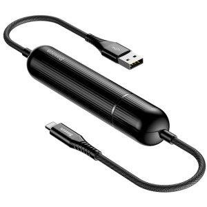 УМБ Baseus Energy Two-in-one Power Bank with Lightning Cable Black (CALXU-01) в Чернигове