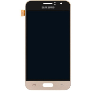 Дисплей (экран) для Samsung J120H Galaxy J1 (2016) + тачскрин, золотистый, без регулировки яркости Copy