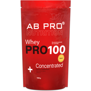 Протеин AB PRO PRO 100 Whey Concentrated 1000 г Chocolate (PRO1000ABCH39) в Чернигове