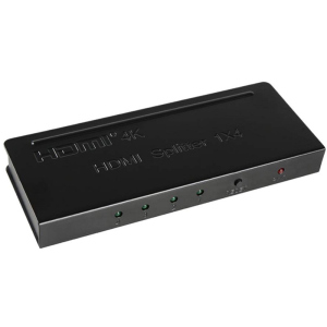 Спліттер PowerPlant HDSP4-M HDMI 1x4 V1.4, 4K (CA911509) в Чернігові