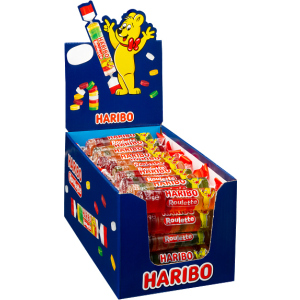 Упаковка жувальних цукерок Haribo Roulette 50 шт х 25 г (4001686372234) в Чернігові