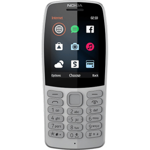 Мобильный телефон Nokia 210 Dual Sim Gray надежный