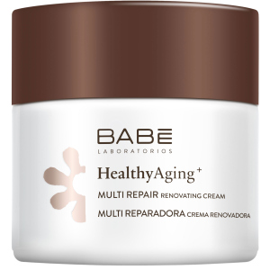 Нічний мультивідновлюючий крем BABE Laboratorios Healthy Aging з інноваційним антивіковим комплексом 50 мл (8436571630803)