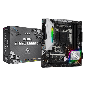 Материнская плата ASRock B450M Steel Legend Socket AM4 рейтинг