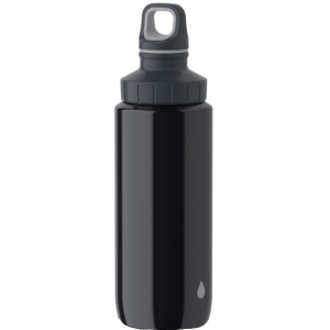 Бутылка для воды Tefal Drink2Go 600 мл Light Steel Черная (K3194212) лучшая модель в Чернигове