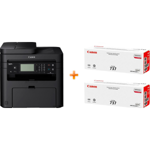 Canon i-SENSYS MF237w Wi-Fi, ethernet, fax (1418C162AA/418C170AA) Bundle: + 2 Картриджа Canon 737 лучшая модель в Чернигове