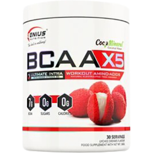 хорошая модель Аминокислота Genius Nutrition BCAA-X5 360 г Личи (5401934710921)