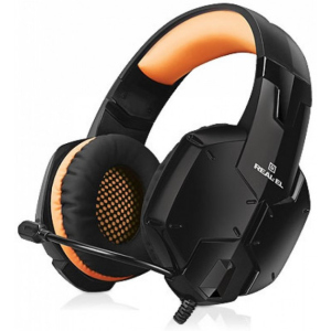 Навушники Real-El GDX-7700 Surround 7.1 Black-orange (EL124100016) в Чернігові