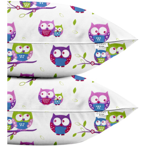 Набір наволочок Cosas Set Pillow Owls 50х70 2 шт (4822052023440)