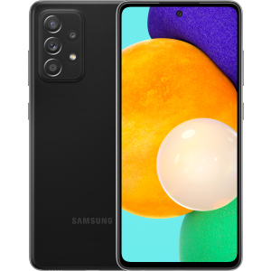 Мобільний телефон Samsung Galaxy A52 8/256GB Black краща модель в Чернігові