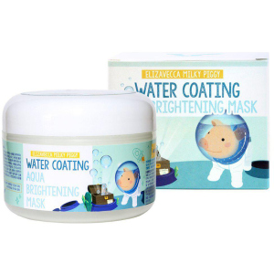 Маска нічна зволожуюча Elizavecca Milky Piggy Water Coating Aqua Brightening Mask 100 мл (8809339904131) краща модель в Чернігові