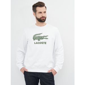 Світшот Lacoste SH0065-001 S (T3) White (3665926062326) ТОП в Чернігові