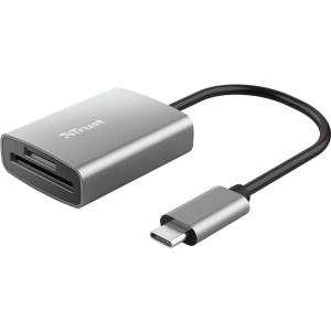 USB-хаб Trust Aluminum USB-C Card Reader (24136) ТОП в Чернігові