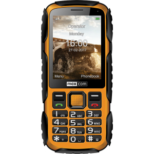 Мобільний телефон Maxcom MM920 Black-Yellow ТОП в Чернігові