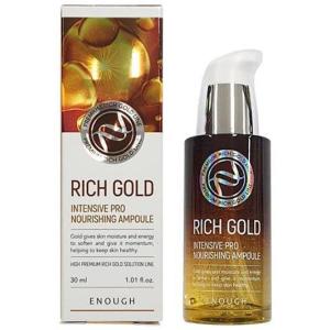 Восстанавливающая сыворотка Enough Rich Gold Intensive Pro Nourishing Ampoule с компонентами золота 30 мл (8809438485012/8809438485029) ТОП в Чернигове