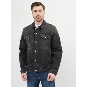 Джинсова куртка Calvin Klein Jeans Foundation Jacket J30J317247-1BY L Denim Black (8719853601426) краща модель в Чернігові