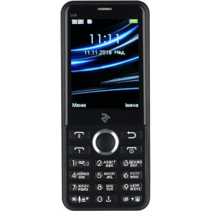 хороша модель Мобільний телефон 2E E280 2018 Dual Sim Black