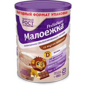 Суха суміш PediaSure Малоїжка зі смаком шоколаду 850 г (8710428017499) краща модель в Чернігові