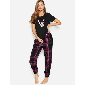 Пижама Victoria's Secret 567251717 M Черный/Розовый (1159751862) рейтинг