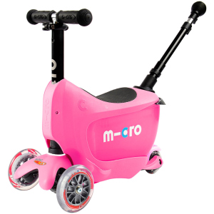 Самокат Micro Mini 2Go Deluxe Plus Pink (MMD033) (7640108563323) ТОП в Чернігові