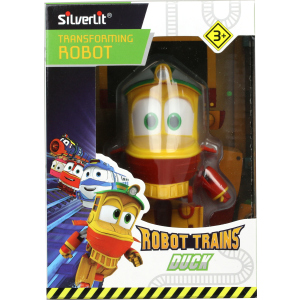 Паровозик-трансформер Silverlit Robot Trains Каченя 10 см (80166) (4891813801665) краща модель в Чернігові