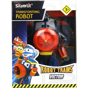 Паровозик-трансформер Silverlit Robot Trains Виктор 10 см (80168) (4891813801689)