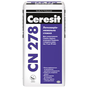 хороша модель Суміш для підлоги Ceresit CN 278 25кг